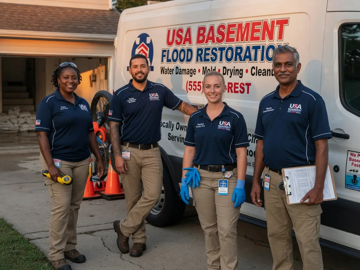 Basement Flood Cleanup company in Lauderdale, MS