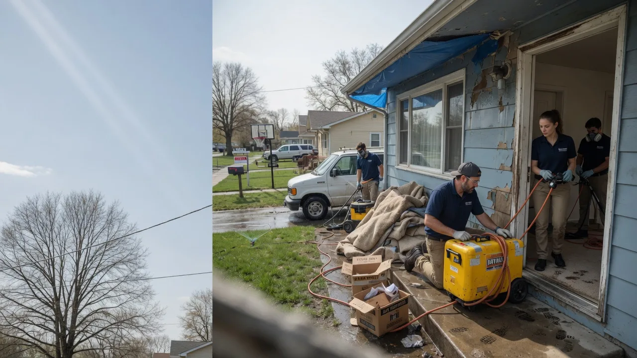 Basement Flood Cleanup in Lauderdale, MS near me
